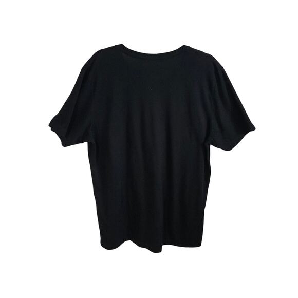 Tempo Logo Tee Shirt Men's Size XL Black The Motive Training Tee Workout Gym Bro - Picture 5 of 5